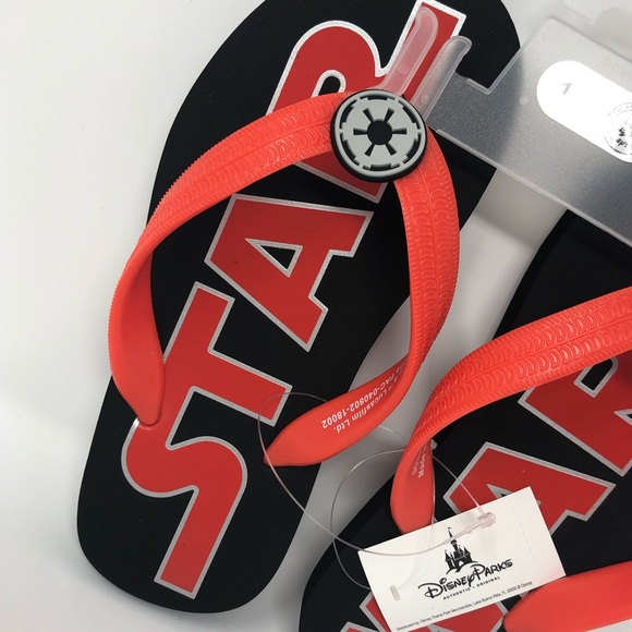 Disney Children Star Wars Flip Flaps Sz 1 - Picture 3 of 8